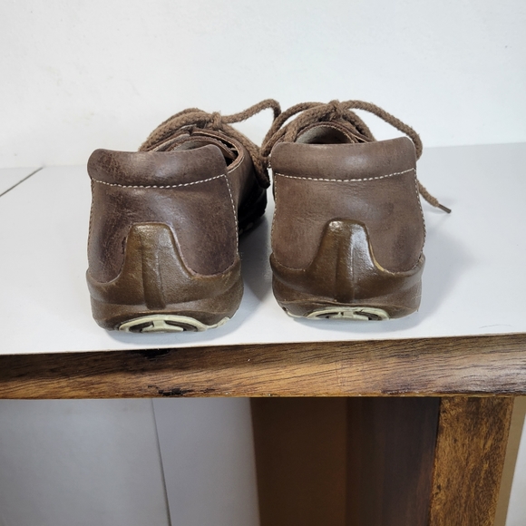 Womans Berne Mev Brown New York Flats Lace up shoes Size 37/6 US - Picture 5 of 7